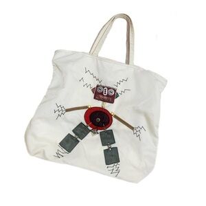 prada nylon robot tote